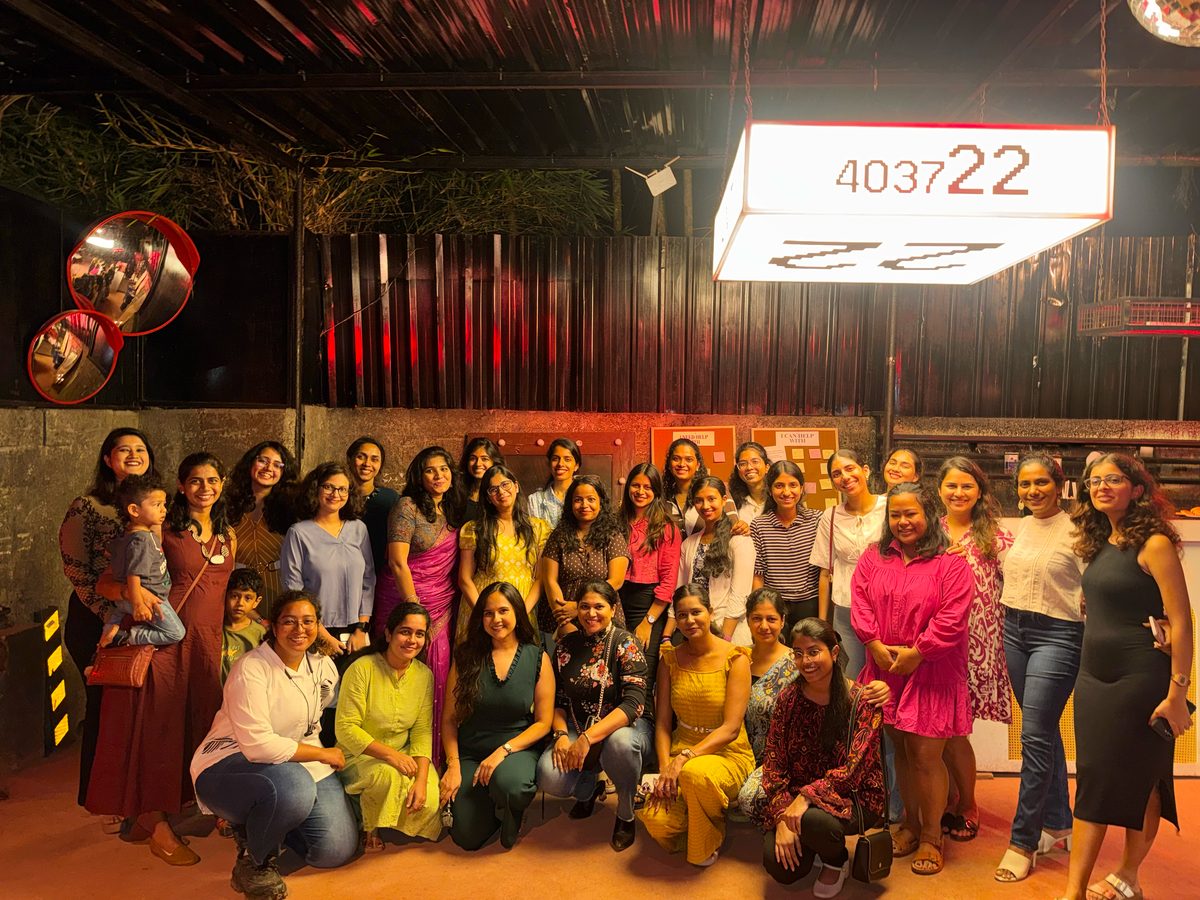 WiTG members at the group photo of the first meetup in Verna, Goa